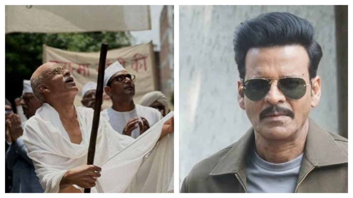 Manoj Bajpayee Turns Into Gandhi ji